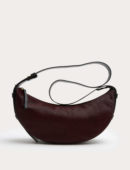 Hair on Sling Shoulder Bag