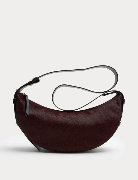 Hair on Sling Shoulder Bag