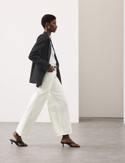 High Waisted Wide Leg Jeans