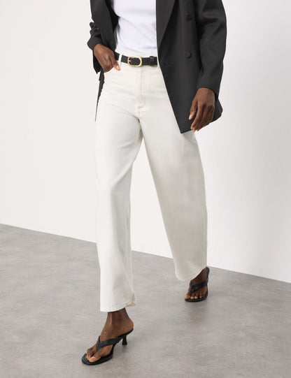 High Waisted Wide Leg Jeans