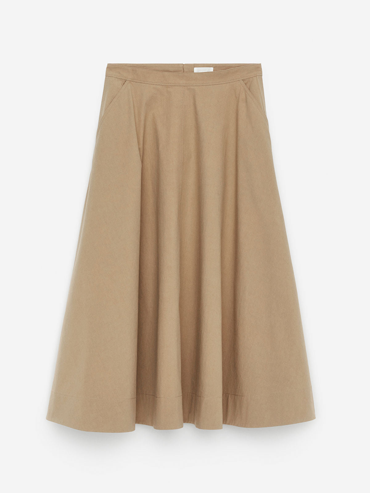 Maxi Poplin Skirt