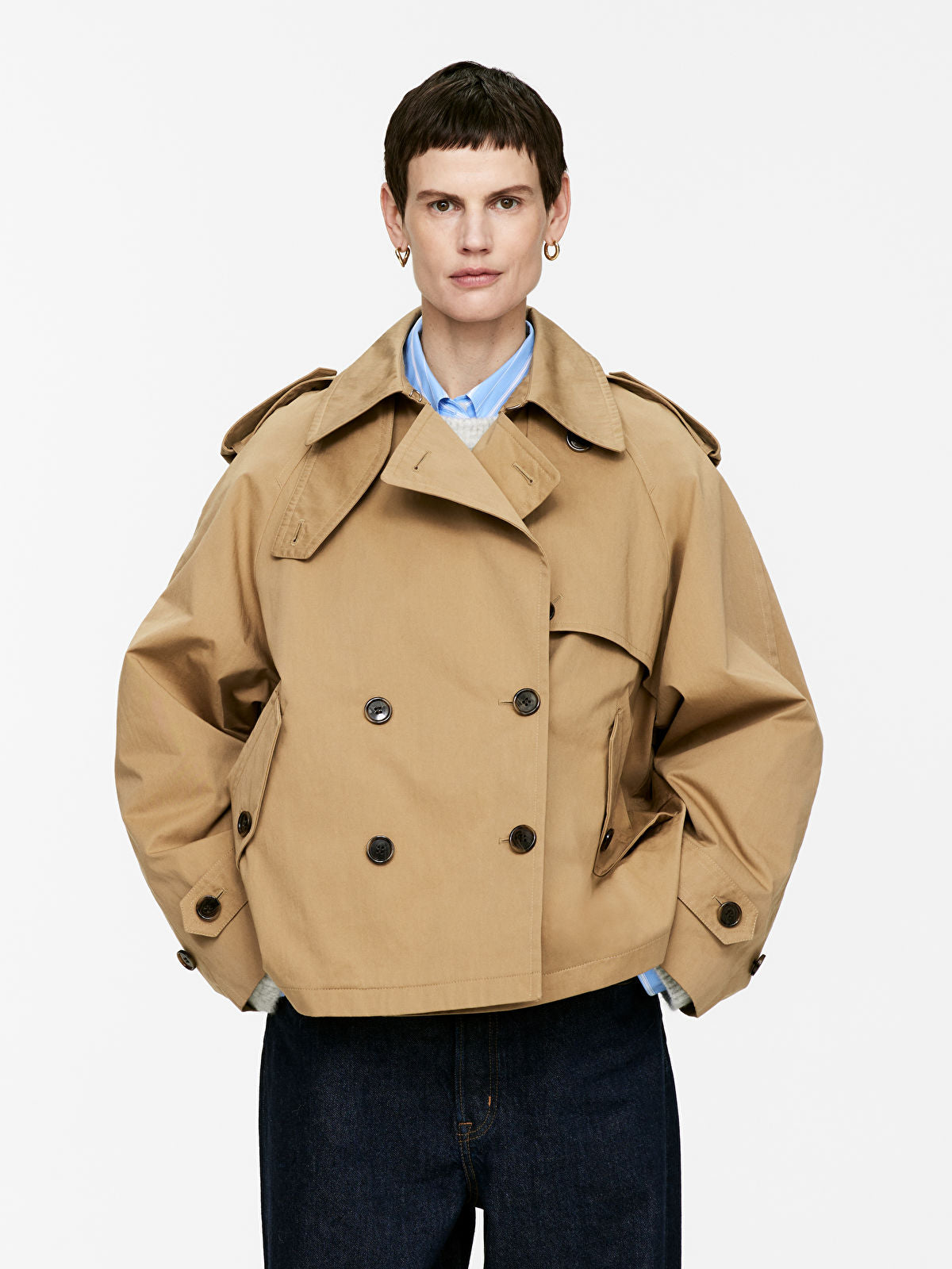 Short Trench Jacket