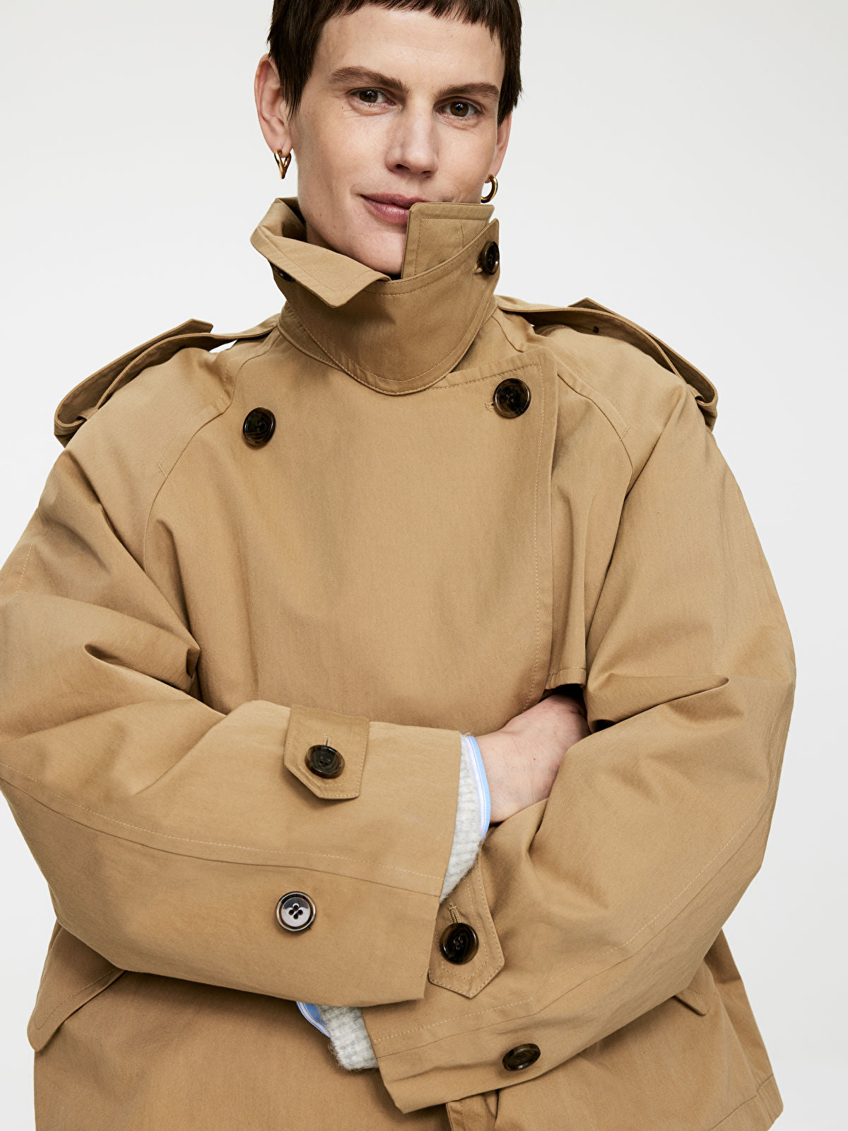 Short Trench Jacket