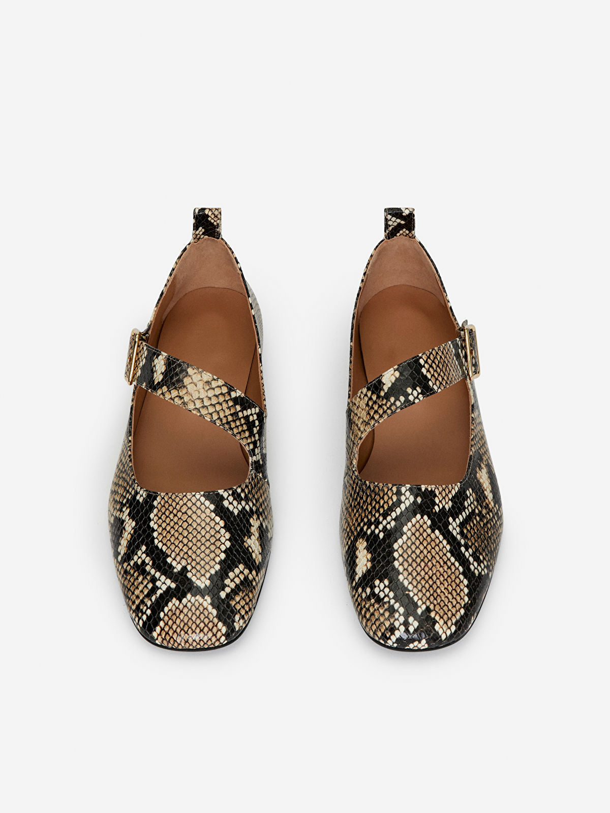 Leather Mary Jane Flats