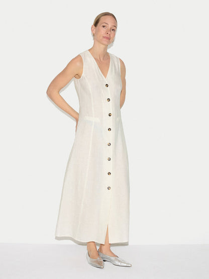 Linen Waistcoat Dress