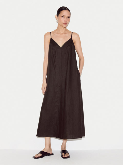 Linen Strappy Sundress