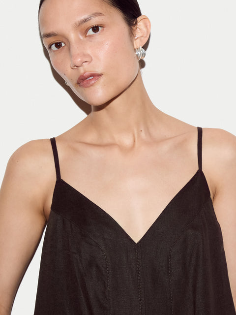 Linen Strappy Sundress