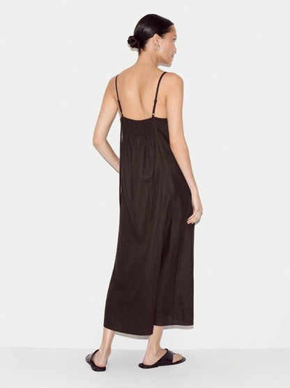 Linen Strappy Sundress