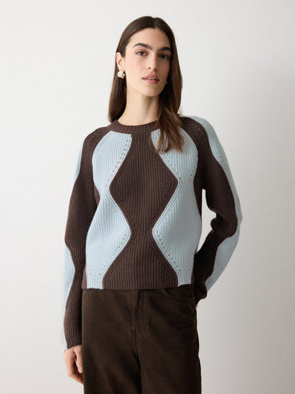 Argyle Diamond Jumper