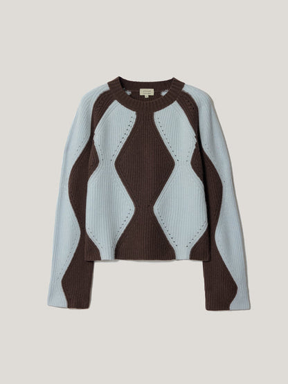 Argyle Diamond Jumper