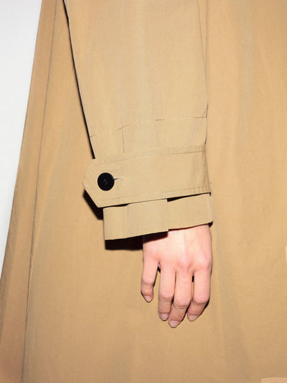 Naya Cotton A-line Trench Coat