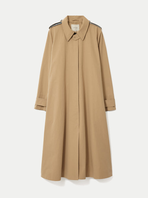 Naya Cotton A-line Trench Coat
