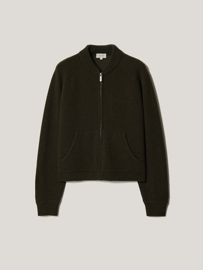 Knitted Bomber Jacket