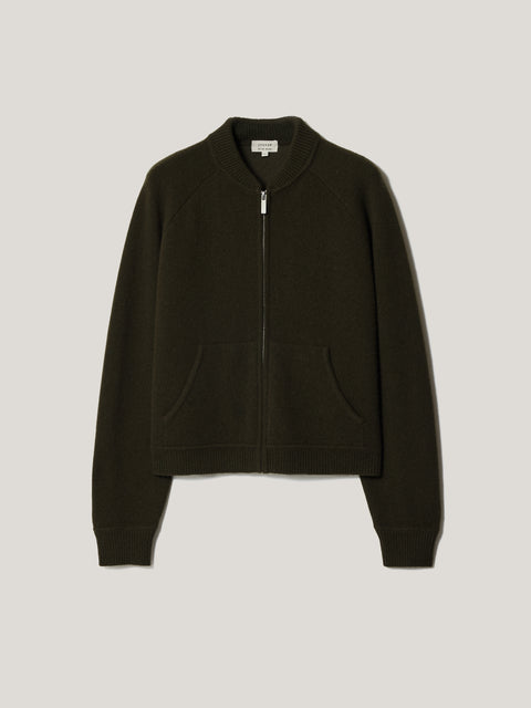 Knitted Bomber Jacket