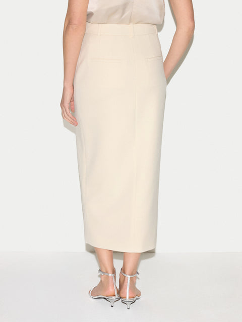 Tailored Split Front Skirt