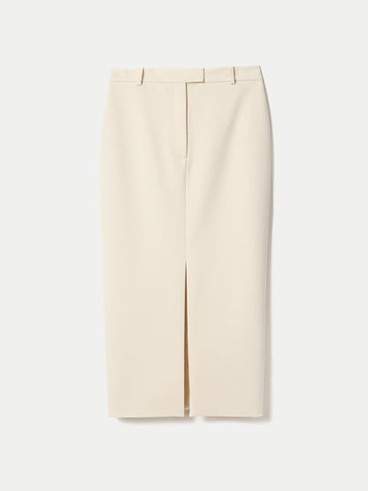 Tailored Split Front Skirt