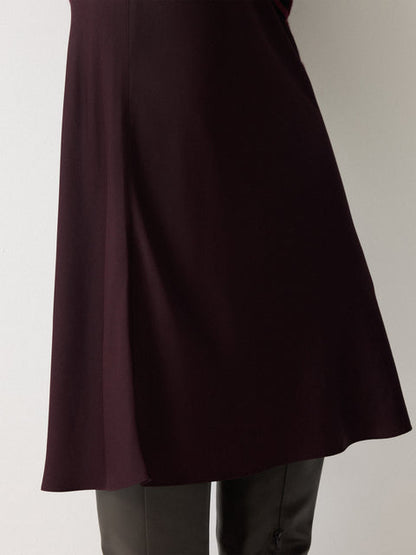 Satin Bias Midi Skirt