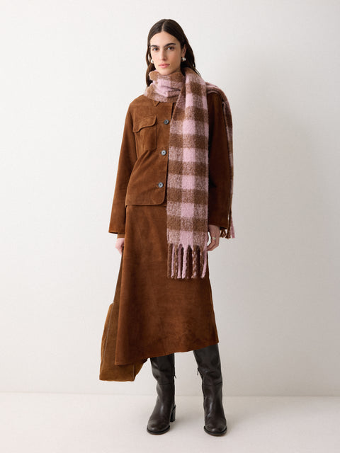 Suede Patch Pocket Jacket