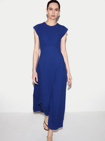 Crinkle Cotton Dress