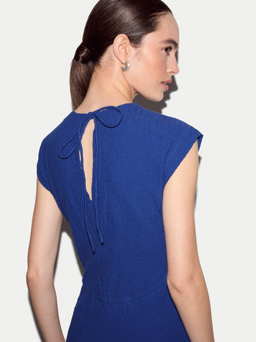 Crinkle Cotton Dress