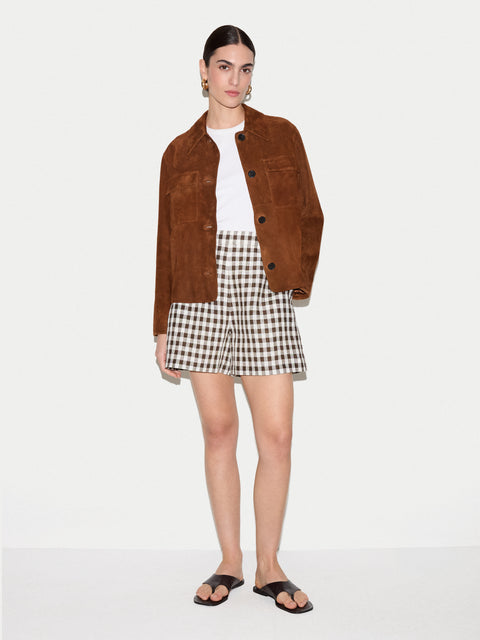 Mara Linen Checked Short