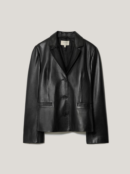 Ellis Nappa Leather Blazer