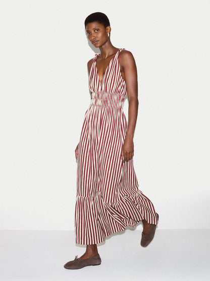 Slub Stripe Sundress