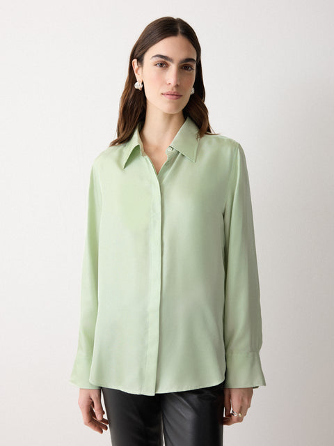 Silk Twill Shirt