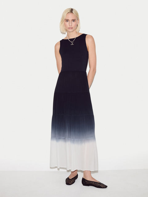 Ombre Tiered Tank Dress