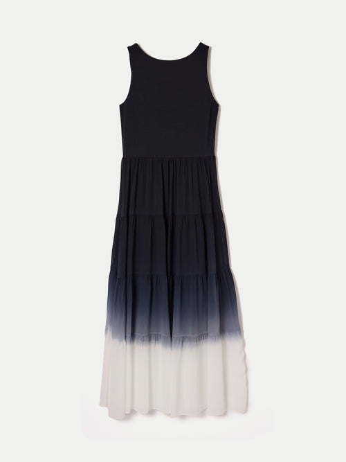 Ombre Tiered Tank Dress