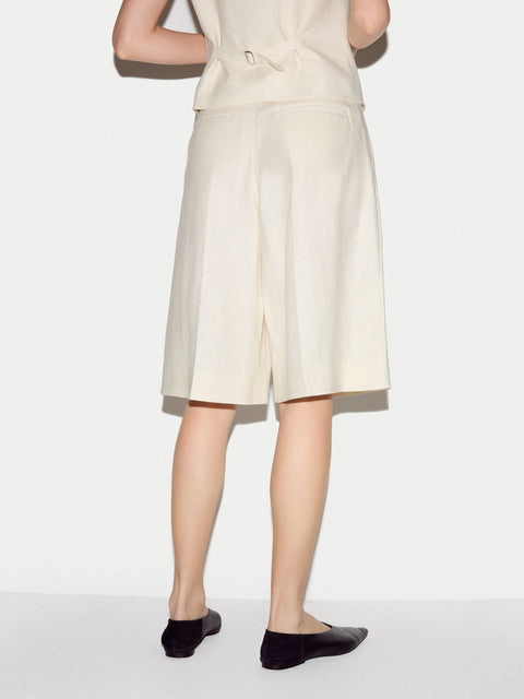 Linen Bermuda Short