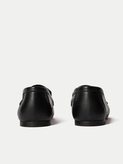 Leather Contrast Loafer