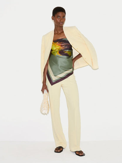 Iris Silk Twill Scarf