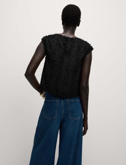 Jacquard Shell Top