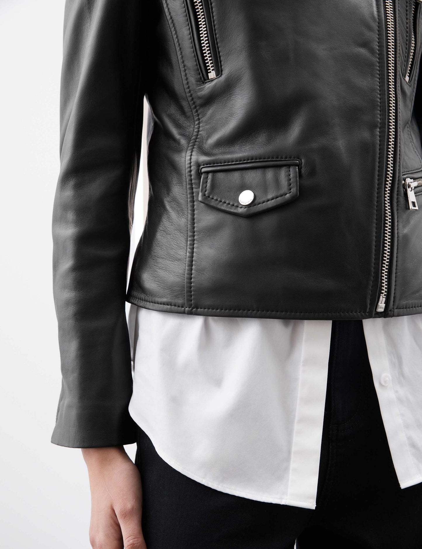 Leather Biker Jacket