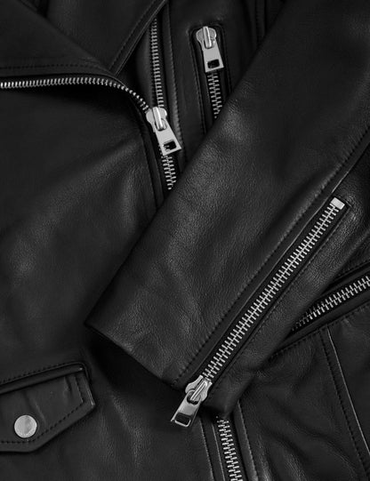Leather Biker Jacket