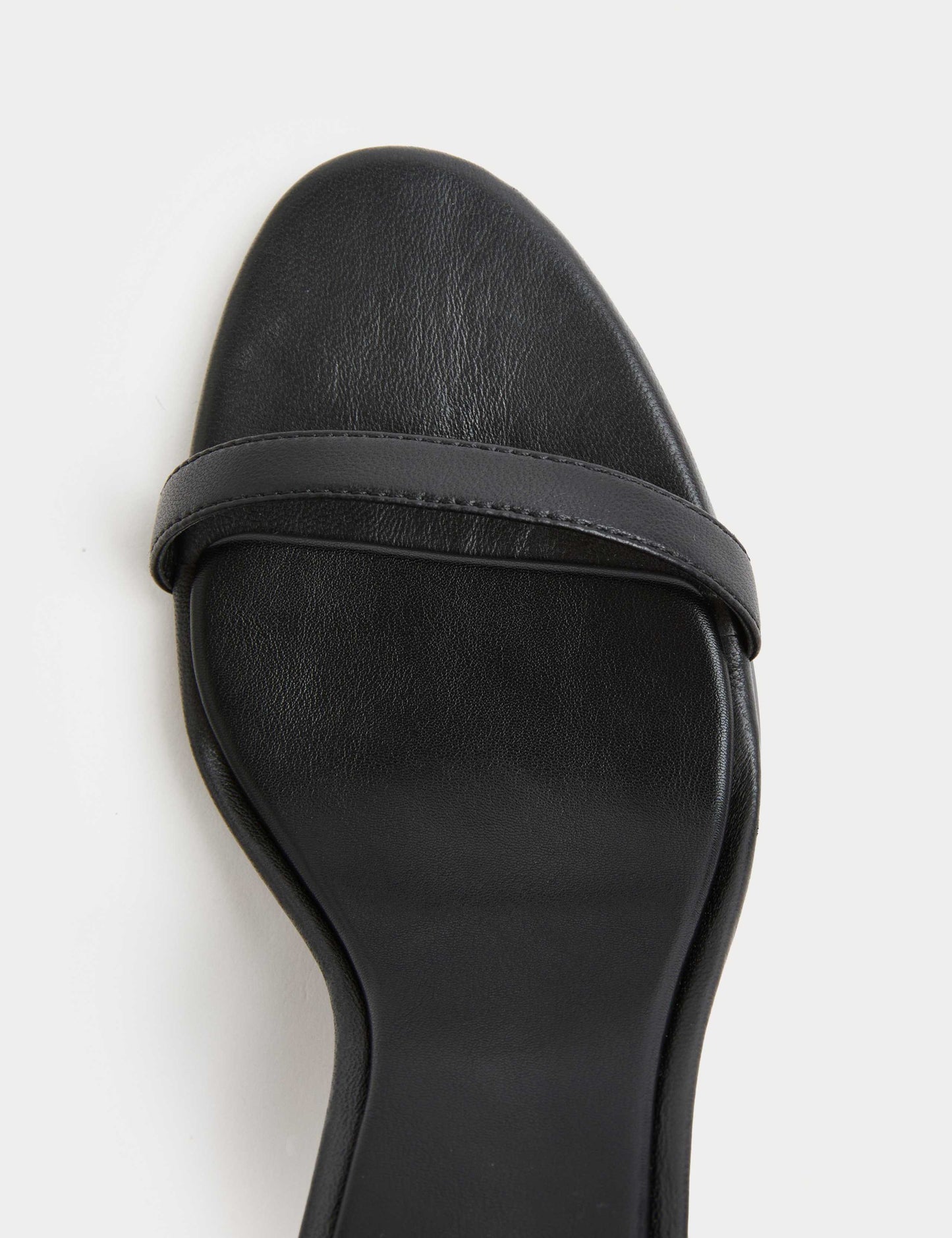 Leather Tassel Strappy Stiletto Heel Sandals