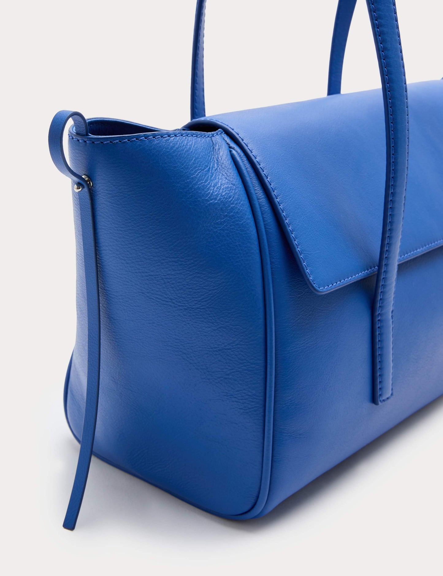 Leather Top Handle Shoulder Bag