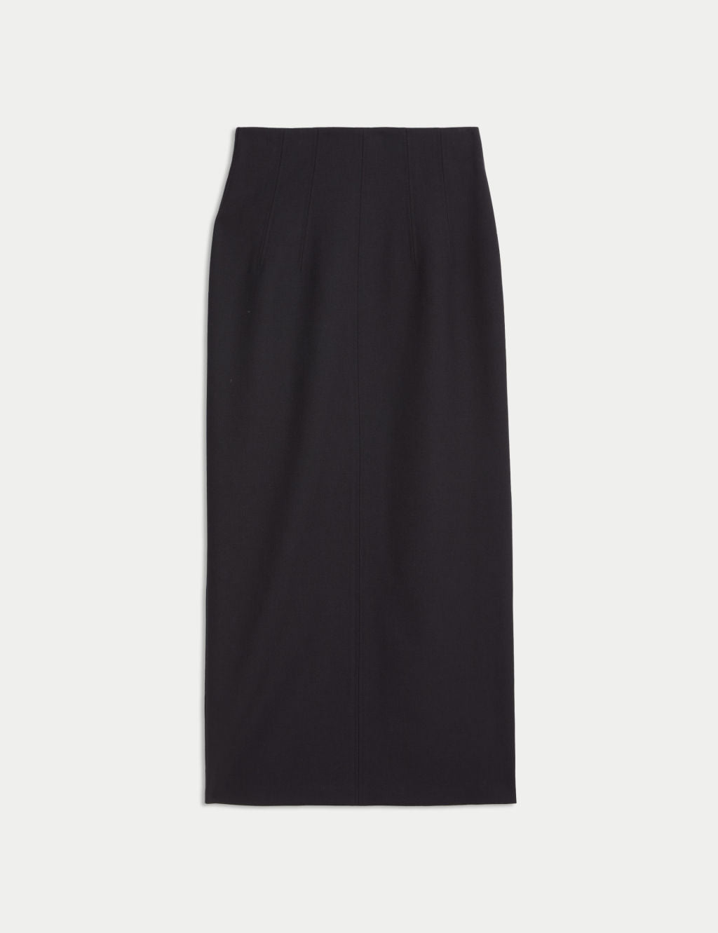 Maxi Pencil Skirt with Wool