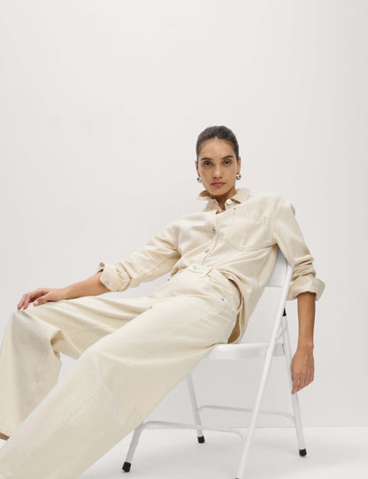 Mid Rise Barrel Jeans