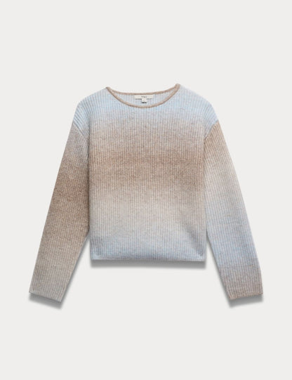 Ombre Crew Neck Jumper