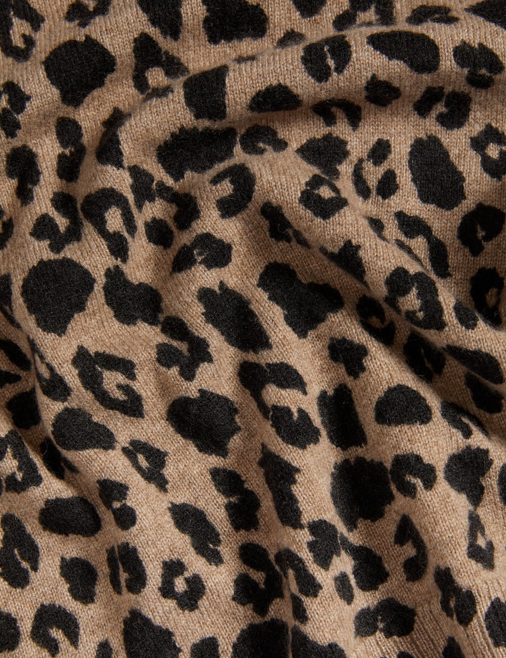 Pure Cashmere Animal Print Jumper