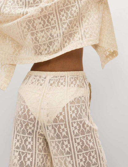 Pure Cotton Beach Trousers