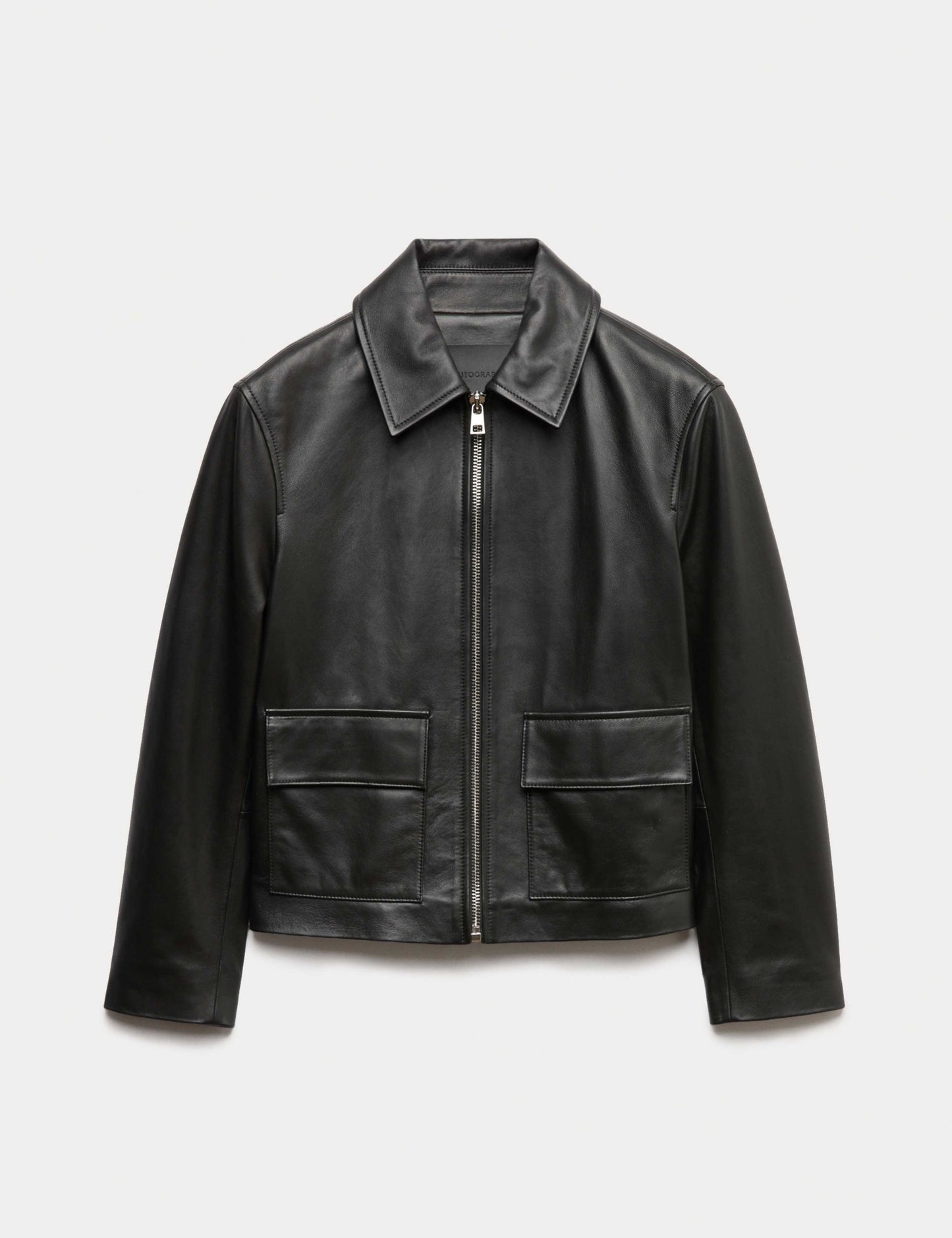 Pure Leather Trucker Jacket
