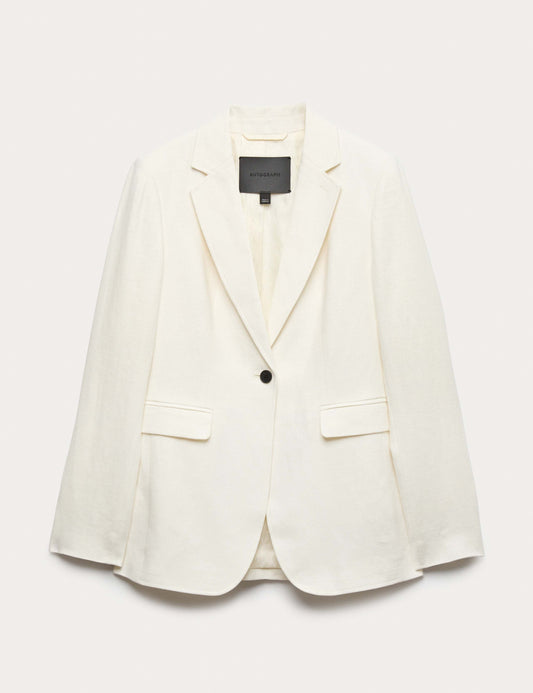 Pure Linen Tailored Blazer