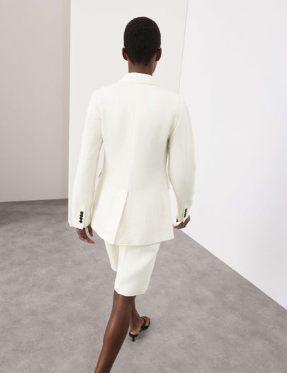 Pure Linen Tailored Blazer