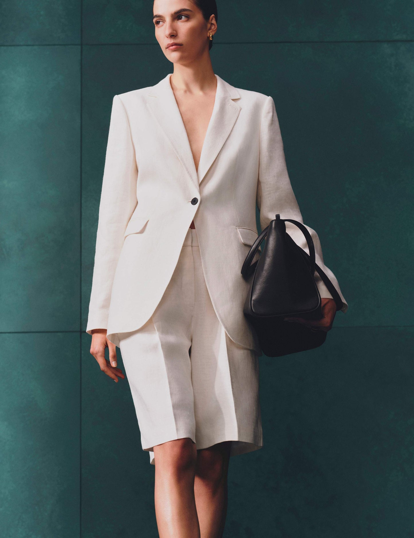 Pure Linen Tailored Blazer