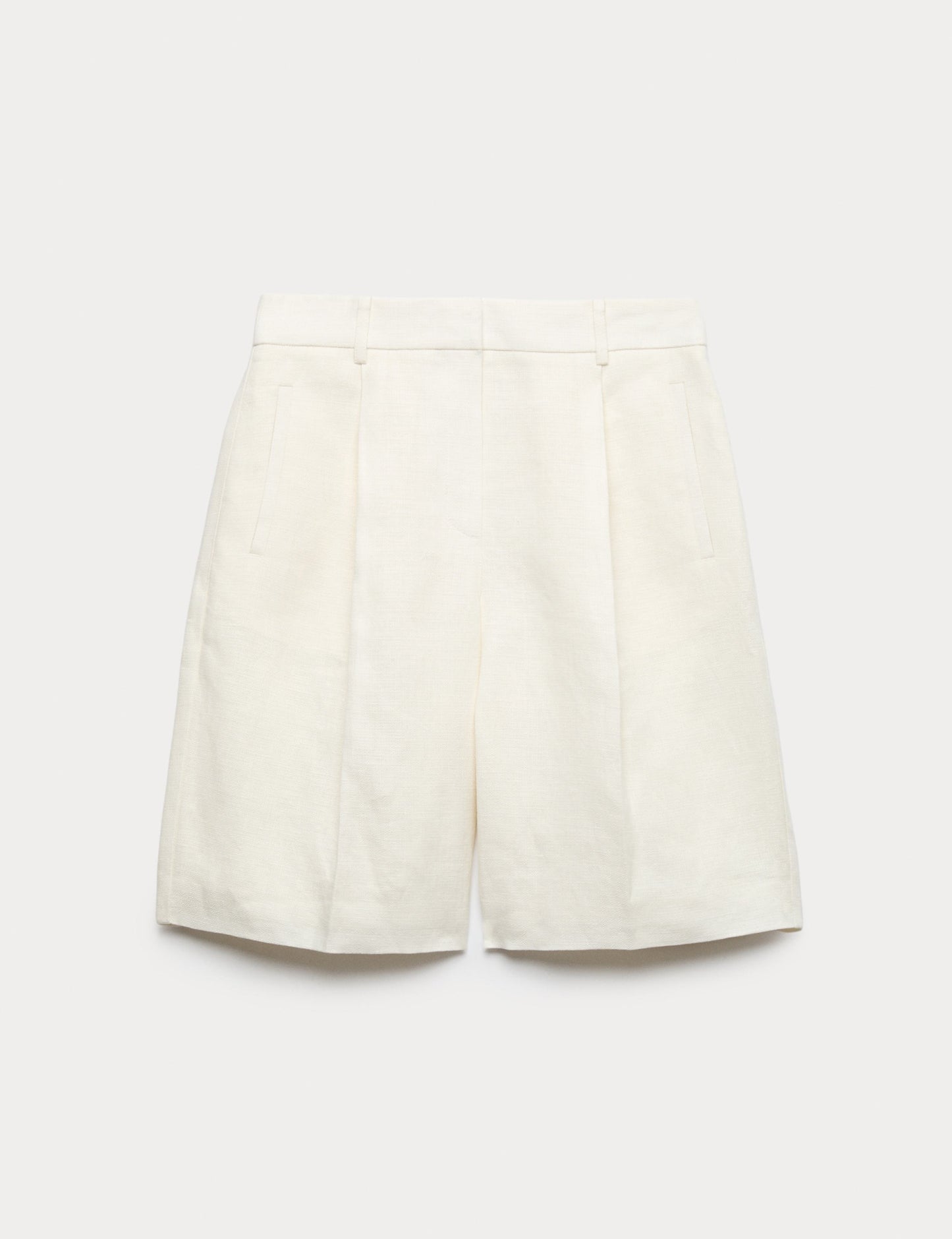 Pure Linen Tailored Shorts