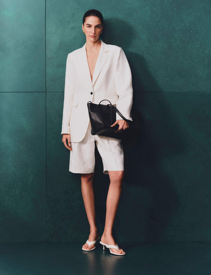 Pure Linen Tailored Shorts