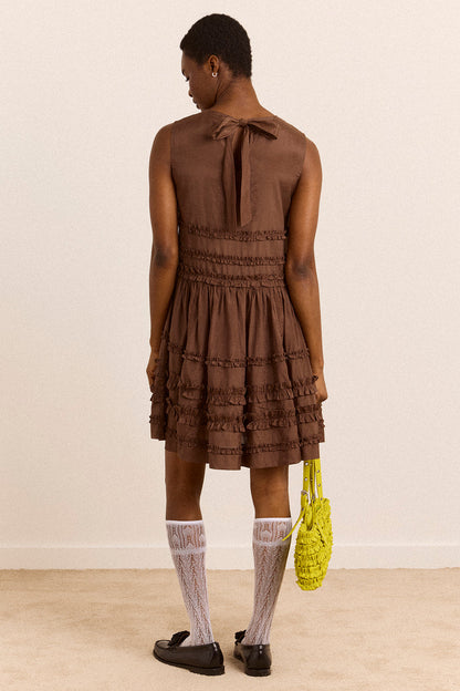 Reed Ruffle Mini Dress